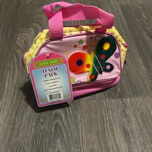 Kids Butterfly Lunch Bag NWT